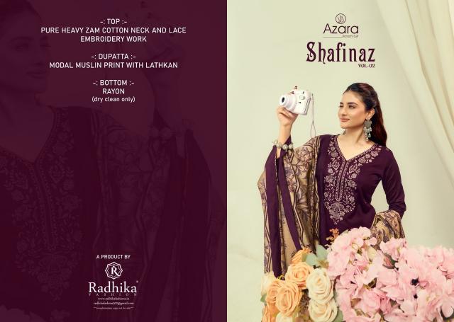 Azara shafinaz-2 wholesale market in ramanathapuram dress material